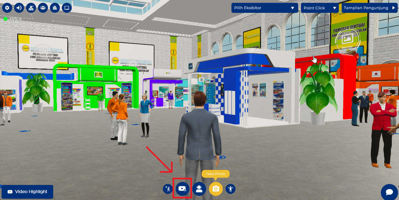 Mempelajari Penggunaan Fitur Dalam Pameran Virtual Simhive Melalui ...