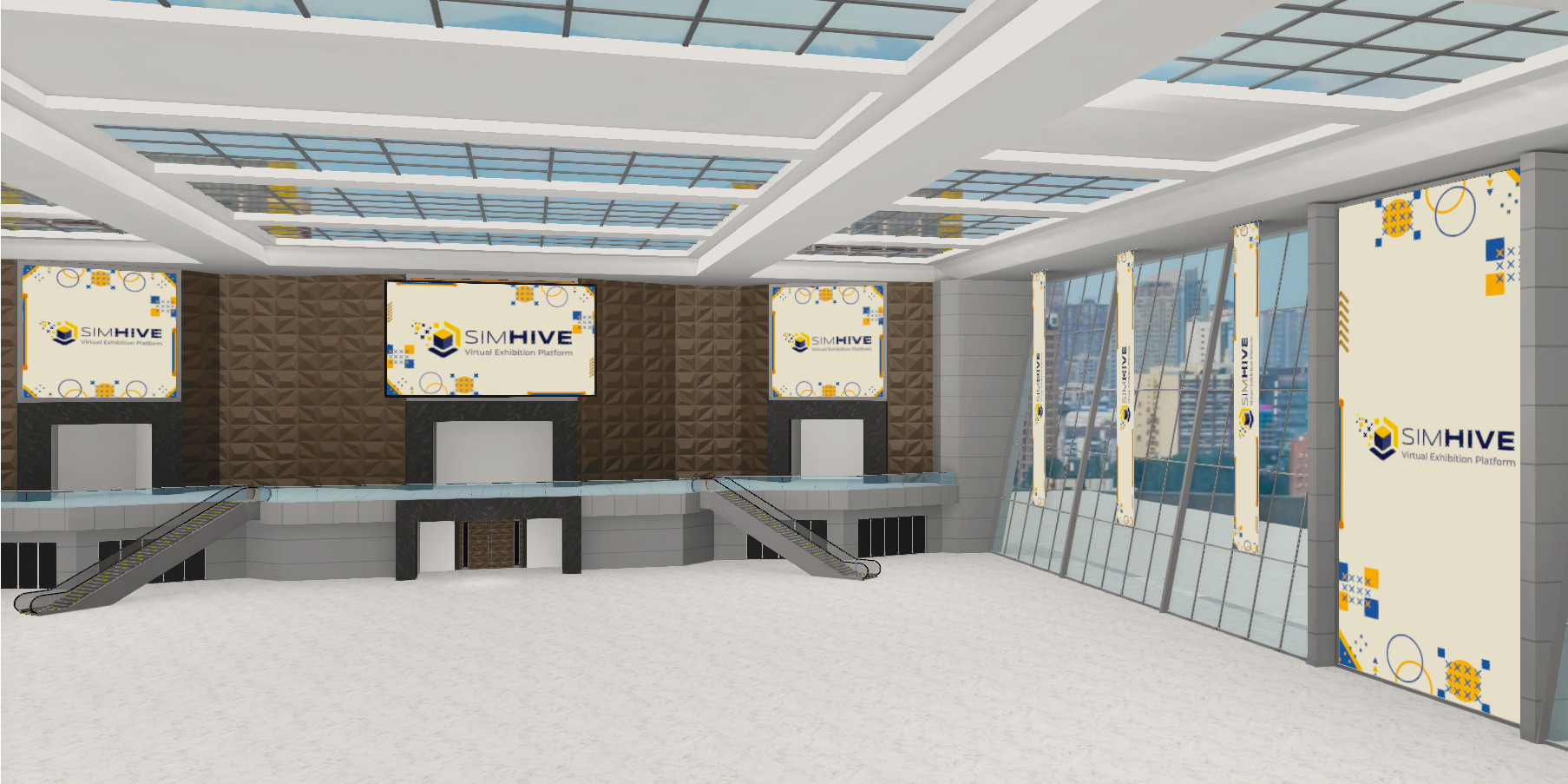 Mengenal Fitur 10 Branding Spaces in Hall Pada Pameran Virtual Simhive ...