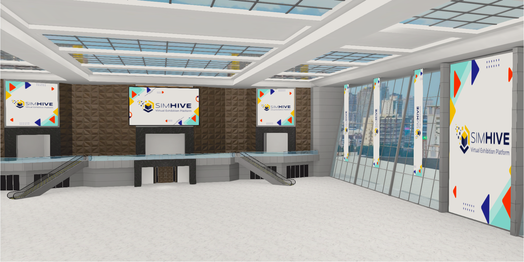 Mengenal Fitur 10 Branding Spaces in Hall Pada Pameran Virtual Simhive ...