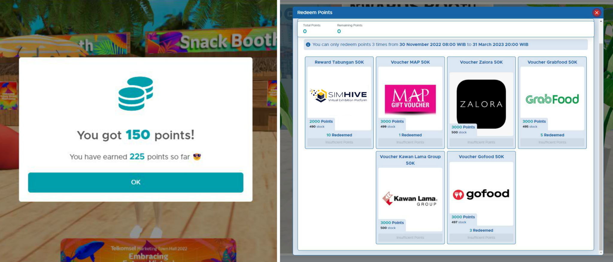 Mengenal Tentang Redeem Reward System Pada Pameran Virtual Simhive ...